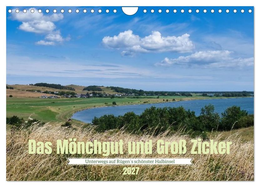 Das Mönchgut und Groß Zicker (Wandkalender 2027 DIN A4 quer) CALVENDO Monatskalender
