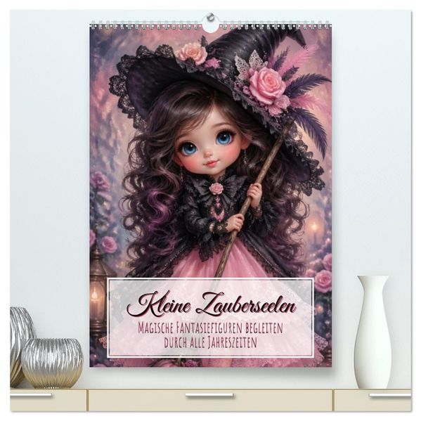 Kleine Zauberseelen (hochwertiger Premium Wandkalender 2027 DIN A2 hoch) Kunstdruck in Hochglanz