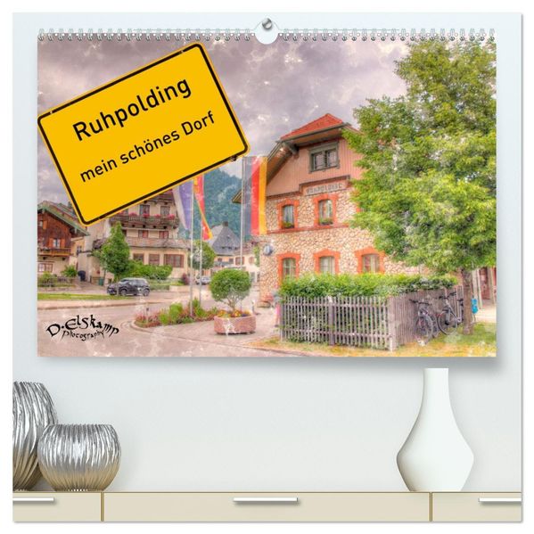 Ruhpolding mein schönes Dorf (hochwertiger Premium Wandkalender 2027 DIN A2 quer) Kunstdruck in Hochglanz