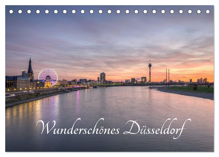 Wunderschönes Düsseldorf (Tischkalender 2027 DIN A5 quer) CALVENDO Monatskalender