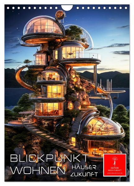 Blickpunkt Wohnen Häuser Zukunft (Wandkalender 2027 DIN A4 hoch) CALVENDO Monatskalender