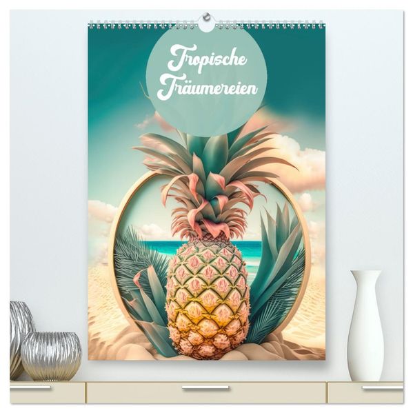 Tropische Träumereien (hochwertiger Premium Wandkalender 2027 DIN A2 hoch) Kunstdruck in Hochglanz