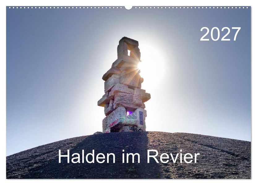 Halden im Revier (Wandkalender 2027 DIN A2 quer) CALVENDO Monatskalender