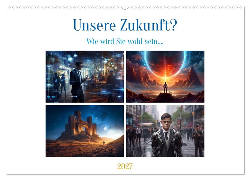 Unsere Zukunft? (Wandkalender 2027 DIN A2 quer) CALVENDO Monatskalender