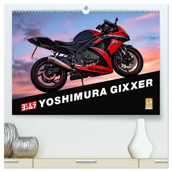 Yoshimura Gixxer Limited Edition (hochwertiger Premium Wandkalender 2027 DIN A2 quer) Kunstdruck in Hochglanz