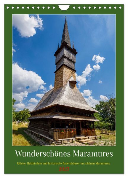Wunderschönes Maramures (Wandkalender 2027 DIN A4 hoch) CALVENDO Monatskalender