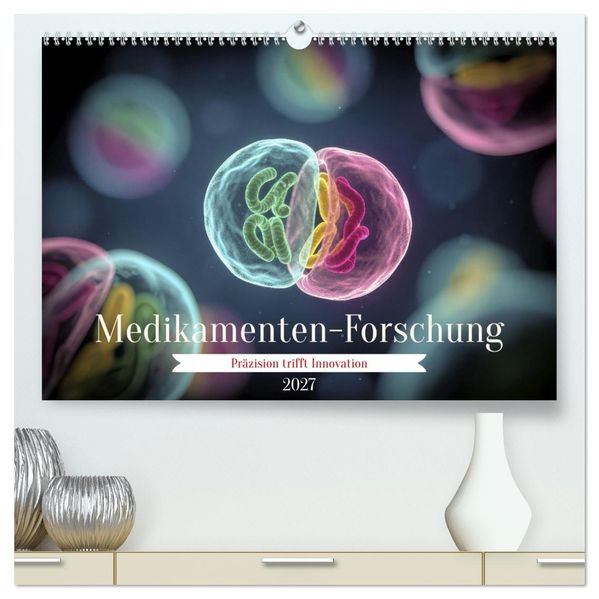 Medikamenten-Forschung (hochwertiger Premium Wandkalender 2027 DIN A2 quer) Kunstdruck in Hochglanz