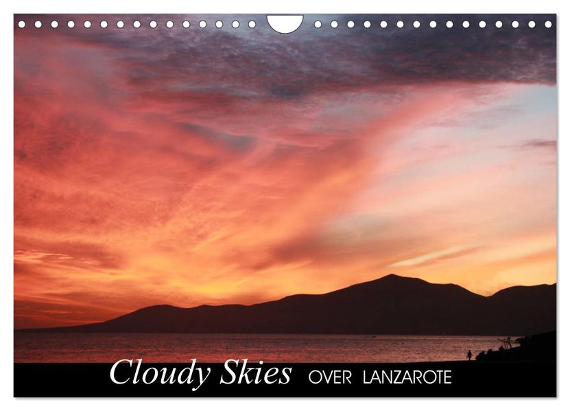 Cloudy skies over Lanzarote (Wall Calendar 2027 DIN A4 landscape) CALVENDO 12 Month Wall Calendar