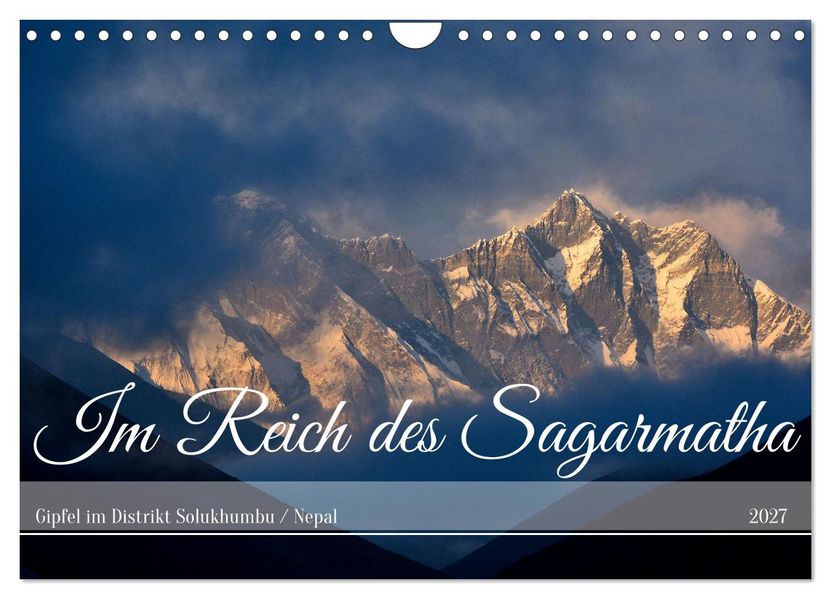 Im Reich des Sagarmatha (Wandkalender 2027 DIN A4 quer) CALVENDO Monatskalender