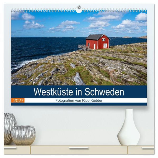 Westküste in Schweden (hochwertiger Premium Wandkalender 2027 DIN A2 quer) Kunstdruck in Hochglanz