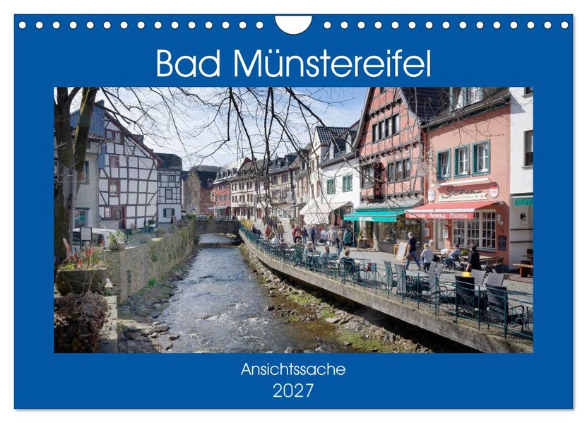 Bad Münstereifel - Ansichtssache (Wandkalender 2027 DIN A4 quer) CALVENDO Monatskalender