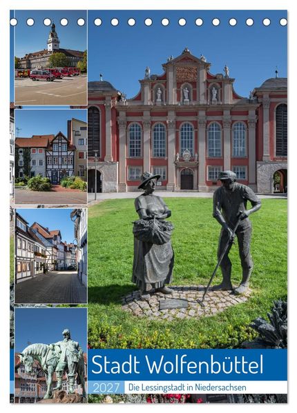 Stadt Wolfenbüttel (Tischkalender 2027 DIN A5 hoch) CALVENDO Monatskalender