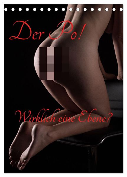Der Po! Wirklich eine Ebene? (Tischkalender 2027 DIN A5 hoch) CALVENDO Monatskalender