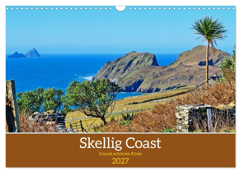 Skellig Coast - Irlands schönste Küste (Wandkalender 2027 DIN A3 quer) CALVENDO Monatskalender