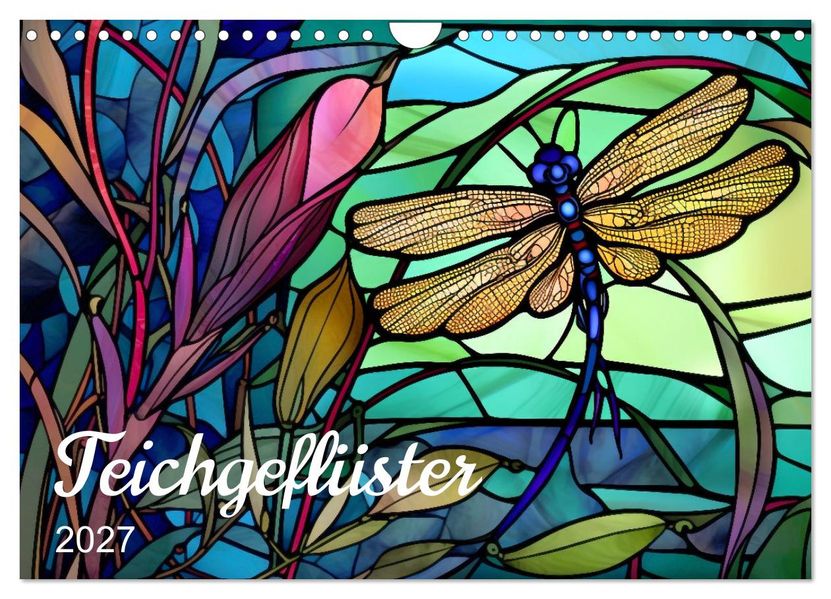Teichgeflüster (Wandkalender 2027 DIN A4 quer) CALVENDO Monatskalender