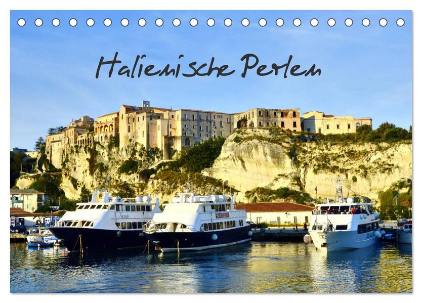 Italienische Perlen (Tischkalender 2027 DIN A5 quer) CALVENDO Monatskalender