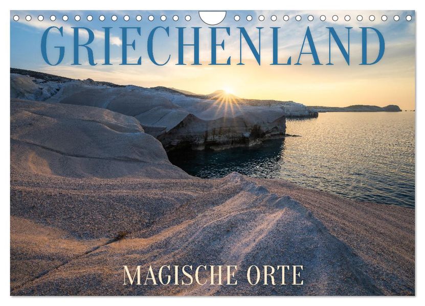 Griechenland - Magische Orte (Wandkalender 2027 DIN A4 quer) CALVENDO Monatskalender