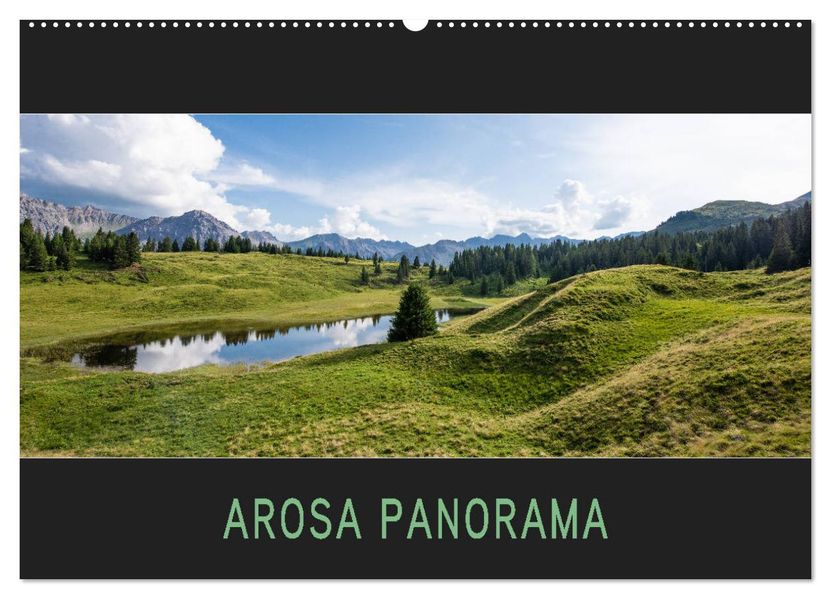 Arosa Panorama (Wandkalender 2027 DIN A2 quer) CALVENDO Monatskalender