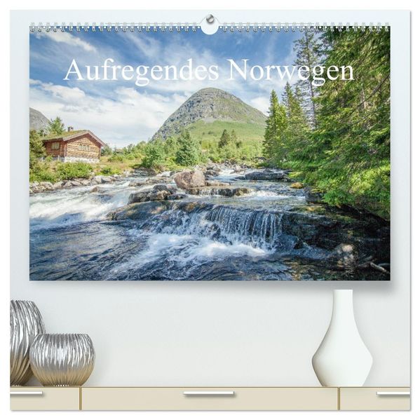 Aufregendes Norwegen (hochwertiger Premium Wandkalender 2027 DIN A2 quer) Kunstdruck in Hochglanz