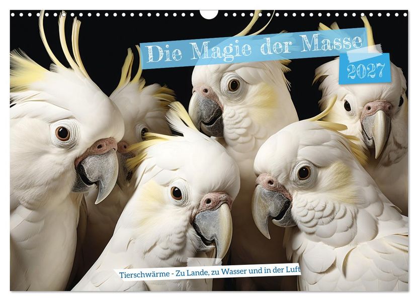 Die Magie der Masse (Wandkalender 2027 DIN A3 quer) CALVENDO Monatskalender