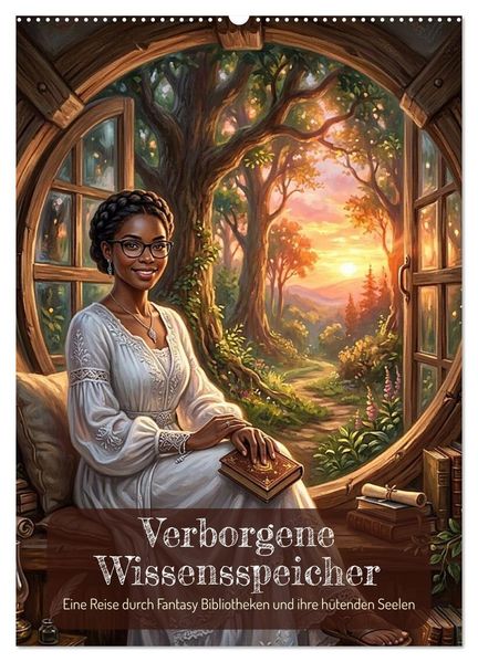Verborgene Wissensspeicher (Wandkalender 2027 DIN A2 hoch) CALVENDO Monatskalender