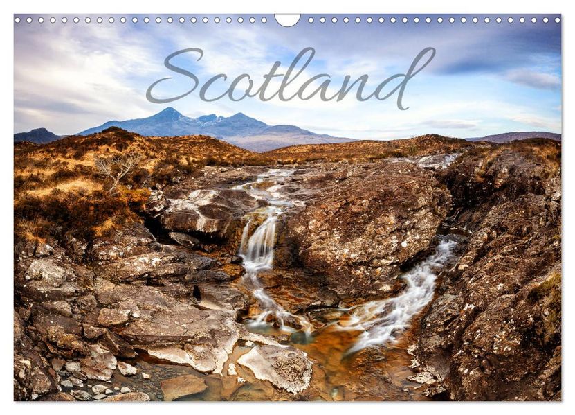 Scotland (Wandkalender 2027 DIN A3 quer) CALVENDO Monatskalender
