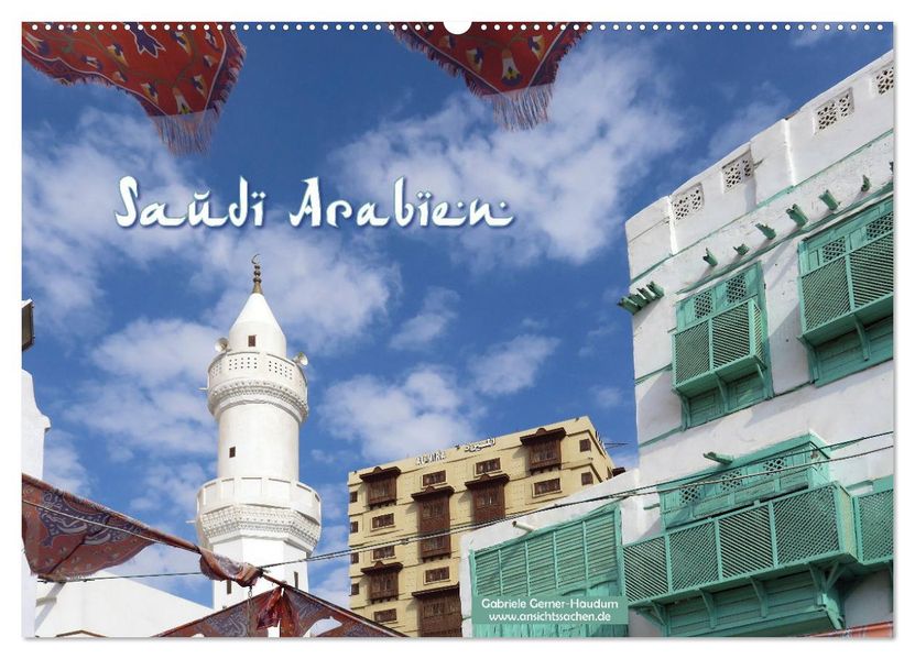 Saudi-Arabien (Wandkalender 2027 DIN A2 quer) CALVENDO Monatskalender
