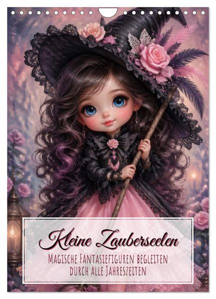 Kleine Zauberseelen (Wandkalender 2027 DIN A4 hoch) CALVENDO Monatskalender