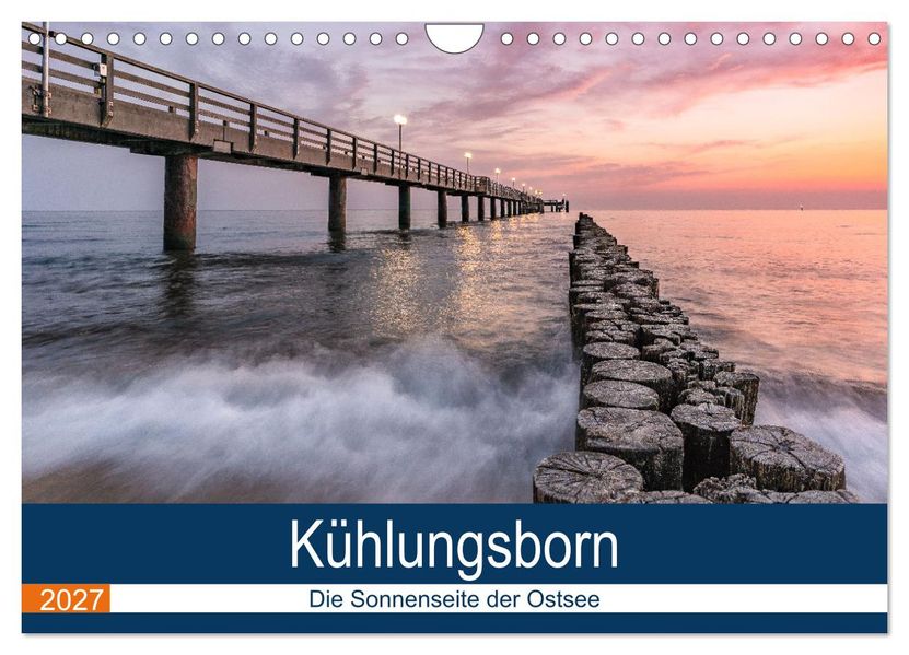 Kühlungsborn - Die Sonnenseite der Ostsee (Wandkalender 2027 DIN A4 quer) CALVENDO Monatskalender