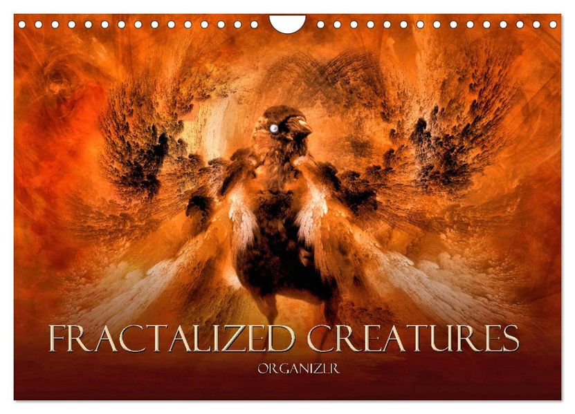 Fractalized creatures (Wall Calendar 2027 DIN A4 landscape) CALVENDO 12 Month Wall Calendar