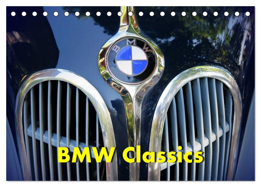 BMW Classics (Tischkalender 2027 DIN A5 quer) CALVENDO Monatskalender