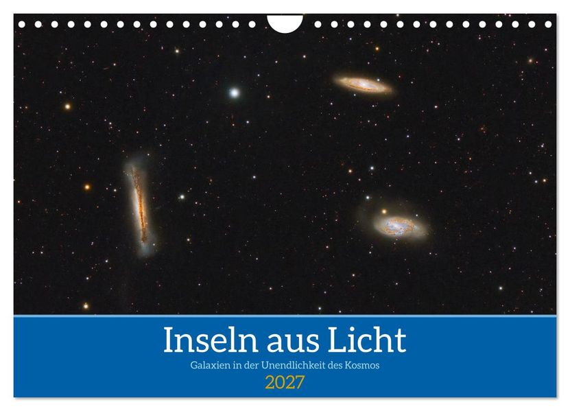 Inseln aus Licht (Wandkalender 2027 DIN A4 quer) CALVENDO Monatskalender