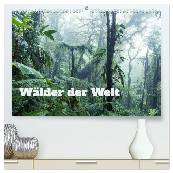 Wälder der Welt (hochwertiger Premium Wandkalender 2027 DIN A2 quer) Kunstdruck in Hochglanz