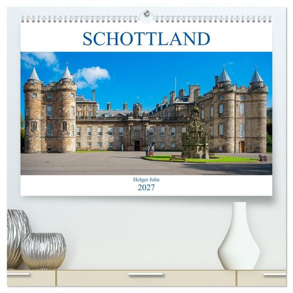 Blickpunkte SCHOTTLAND (hochwertiger Premium Wandkalender 2027 DIN A2 quer) Kunstdruck in Hochglanz