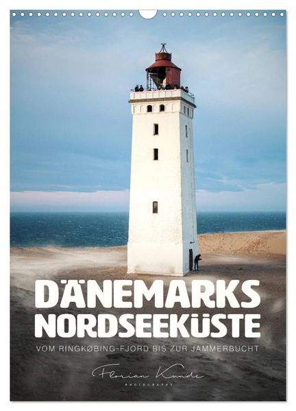 Dänemarks Nordseeküste - Vom Ringkøbing-Fjord bis zur Jammerbucht (Wandkalender 2027 DIN A3 hoch) CALVENDO Monatskalender