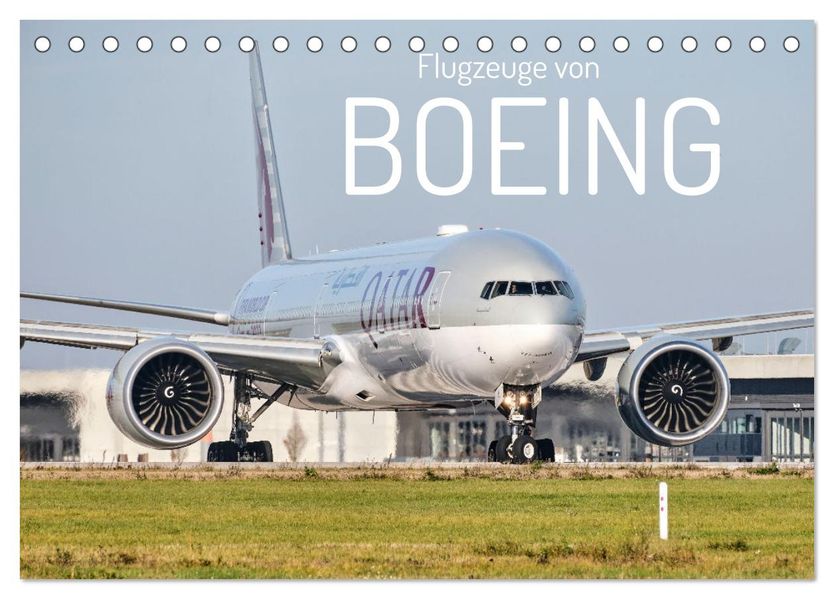 Flugzeuge von Boeing (Tischkalender 2027 DIN A5 quer) CALVENDO Monatskalender