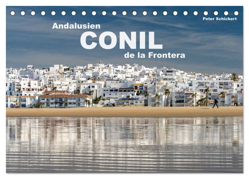 Andalusien - Conil de la Frontera (Tischkalender 2027 DIN A5 quer) CALVENDO Monatskalender