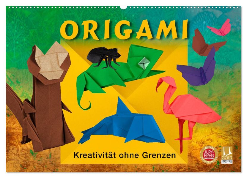 ORIGAMI - Kreativität ohne Grenzen (Wandkalender 2027 DIN A2 quer) CALVENDO Monatskalender
