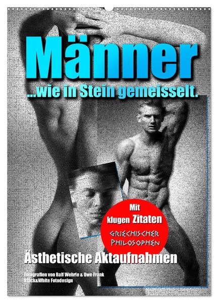 Männer... wie in Stein gemeisselt. (Wandkalender 2027 DIN A2 hoch) CALVENDO Monatskalender