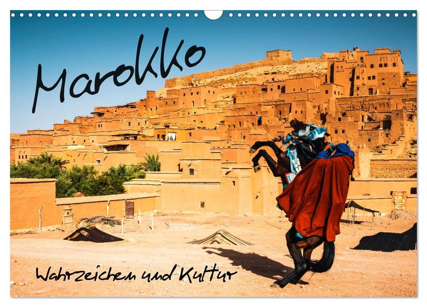 Marokko - Wahrzeichen und Kultur (Wandkalender 2027 DIN A3 quer) CALVENDO Monatskalender