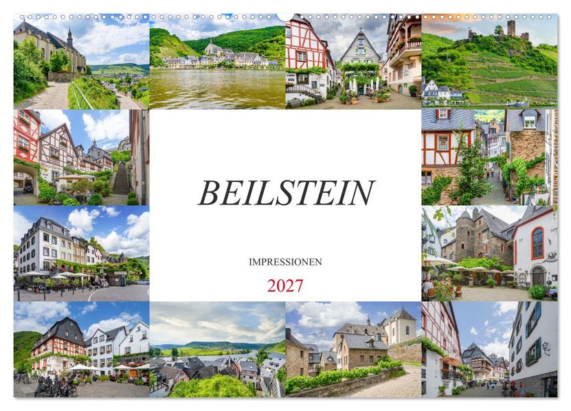Beilstein Impressionen (Wandkalender 2027 DIN A2 quer) CALVENDO Monatskalender