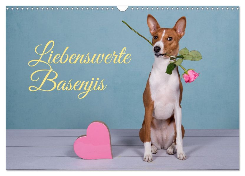 Liebenswerte Basenjis (Wandkalender 2027 DIN A3 quer) CALVENDO Monatskalender