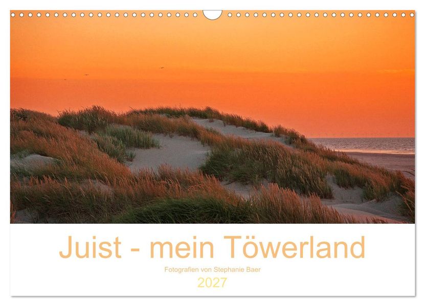 Juist - mein Töwerland (Wandkalender 2027 DIN A3 quer) CALVENDO Monatskalender