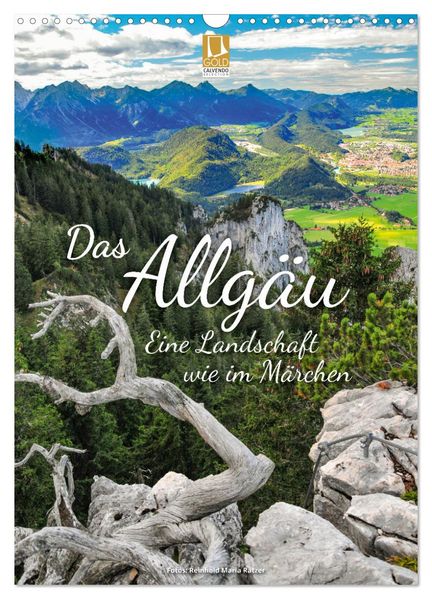 Das Allgäu - eine Landschaft wie im Märchen (Wandkalender 2027 DIN A3 hoch) CALVENDO Monatskalender