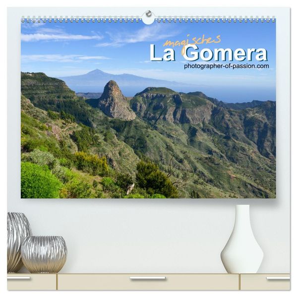 Magisches La Gomera (hochwertiger Premium Wandkalender 2027 DIN A2 quer) Kunstdruck in Hochglanz