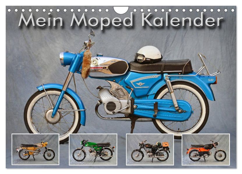 Mein Moped Kalender (Wandkalender 2027 DIN A4 quer) CALVENDO Monatskalender