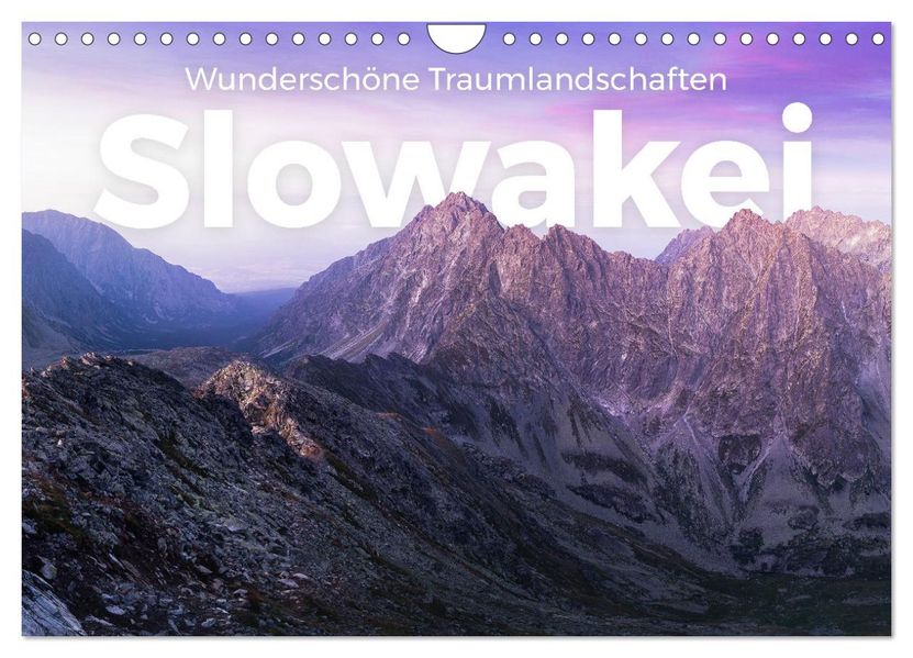 Slowakei - Wunderschöne Traumlandschaften (Wandkalender 2027 DIN A4 quer) CALVENDO Monatskalender