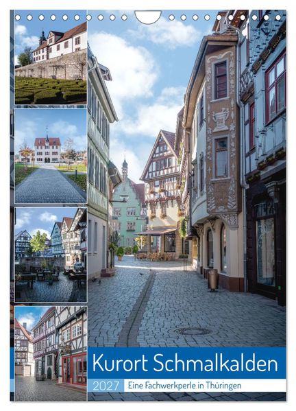 Kurort Schmalkalden (Wandkalender 2027 DIN A4 hoch) CALVENDO Monatskalender