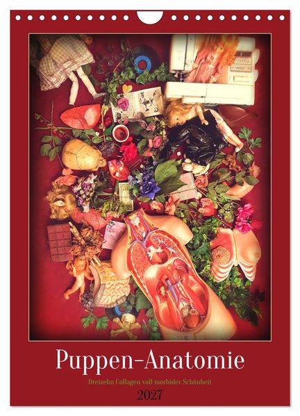 Puppen-Anatomie (Wandkalender 2027 DIN A4 hoch) CALVENDO Monatskalender