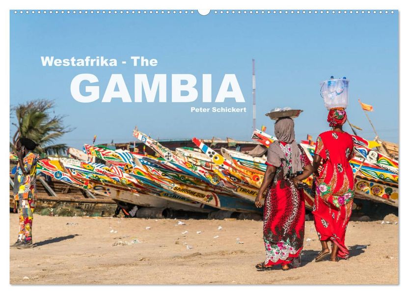 Westafrika - The Gambia (Wandkalender 2027 DIN A2 quer) CALVENDO Monatskalender